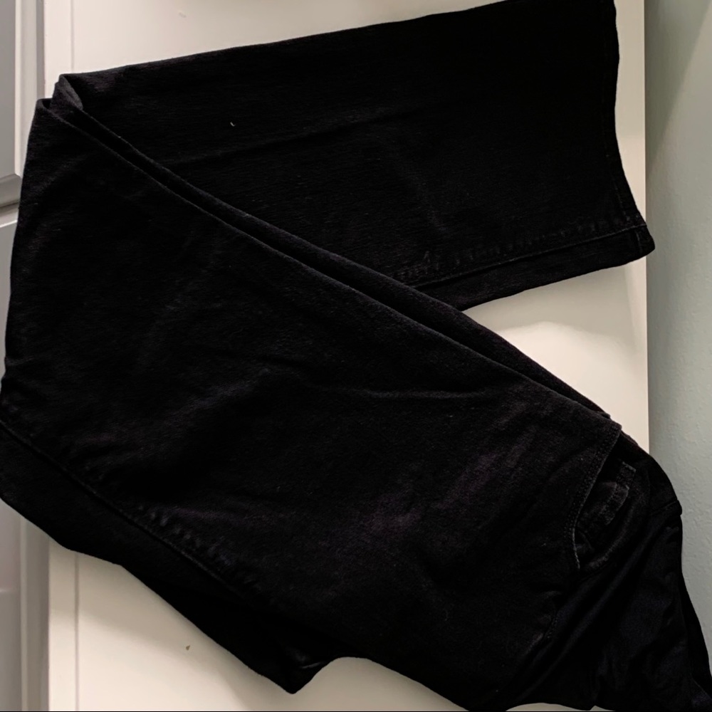 Old Navy Maternity Full Panel Jeans Black
